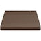 Ekena Millwork 3"W x 16"D Logan Hidden Support Steel Bracket w/ 12" Support Depth, Hammered Brown BKTM03X16LOHBR - alternate 5